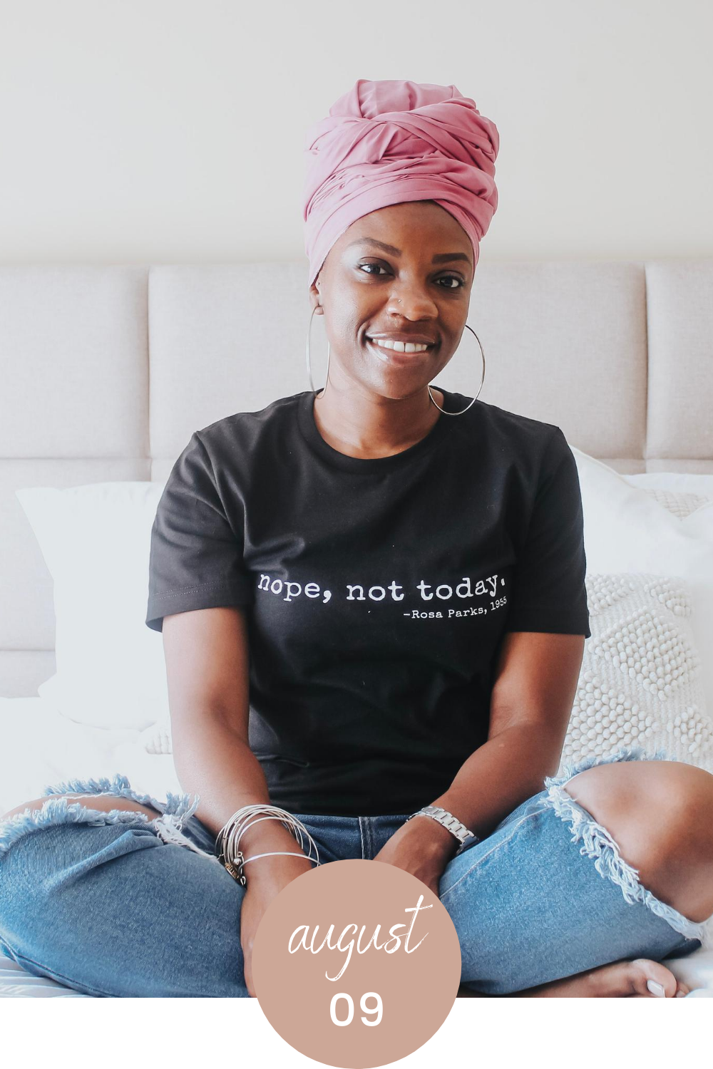 sundays are for black tees + headwraps | the history of headwaps