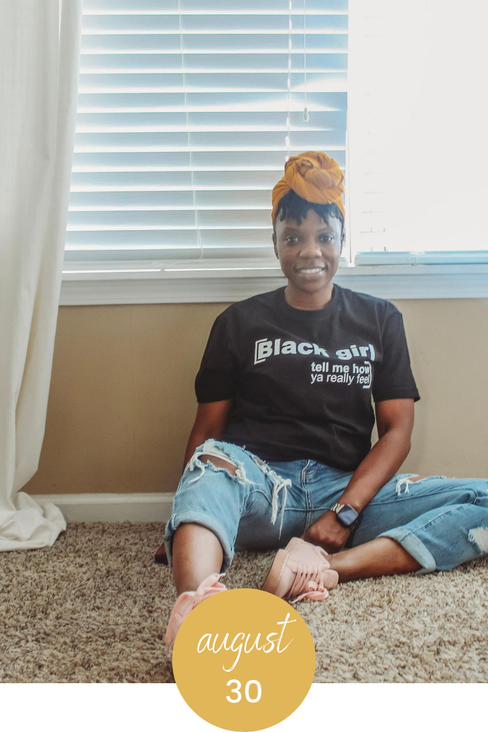 sundays are for black tees + headwraps | body oils myths debunked